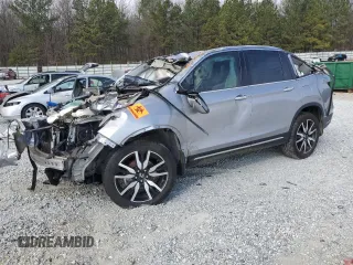 2022 Honda Pilot Touring 7-Passenger with VIN 5FNYF6H66NB019562, listed as a Copart auction lot 43752405 with 0 mi miles and Salvage Title. Bid and sale history available at carsss.com. Image 1.