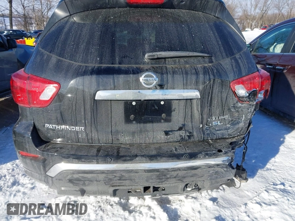 2017 Nissan Pathfinder SV z VIN 5N1DR2MN5HC629476, wystawiony jako IAAI lot #41325826 z przebiegiem 87 573 mil mil oraz . Historia ofert i sprzedaży dostępna na DreamBid. Obrazek 16.
