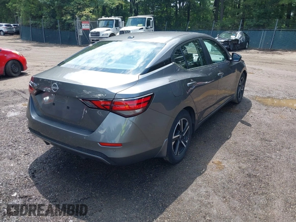 2024 Nissan Sentra SV with VIN 3N1AB8CV2RY211727, listed as a IAAI auction lot 42744888 with 19,460 mi miles and . Bid and sale history available at DreamBid. Image 4.