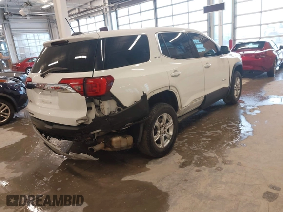 2017 GMC Acadia SLE with VIN 1GKKNKLAXHZ184594, listed as a IAAI auction lot 41501651 with 109,951 mi miles and . Bid and sale history available at DreamBid. Image 4.