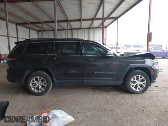 2023 Jeep Grand Cherokee Limited with VIN 1C4RJKBG0P8810475, listed as a IAAI auction lot 41615533 with 28,671 mi miles and . Bid and sale history available at DreamBid. Image 13.
