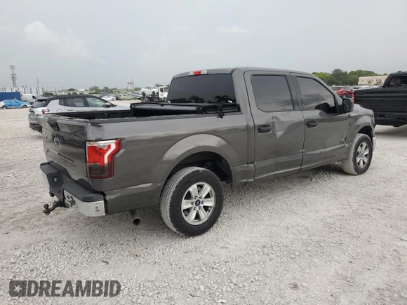 2017 Ford F-150 XL with VIN 1FTEW1CF3HKD74547, listed as a Copart auction lot 62931805 with 130,720 mi miles and Salvage title. Bid and sale history available at DreamBid. Image 3.