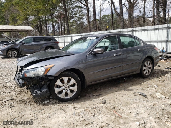 2009 Honda Accord Sdn EX-L with VIN 1HGCP26849A018690, listed as a Copart auction lot 48239185 with 203,010 mi miles and Salvage Title. Bid and sale history available at carsss.com. Image 1.