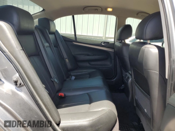2012 Infiniti G25 Journey with VIN JN1DV6AP3CM812636, listed as a Copart auction lot 58236105 with 86,521 mi miles and Salvage title. Bid and sale history available at DreamBid. Image 10.