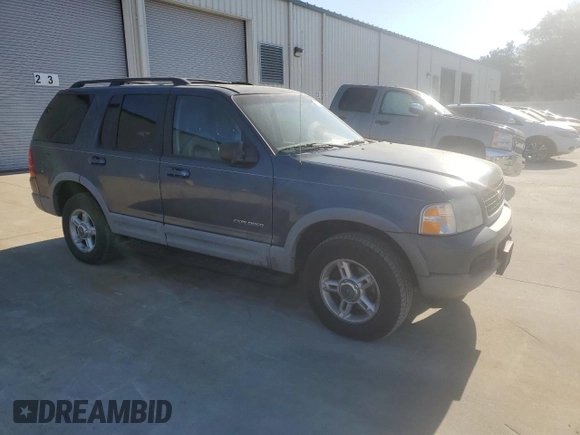 2002 Ford Explorer XLT with VIN 1FMZU63K22UD17412, listed as a Copart auction lot 50612955 with 132,732 mi miles and Salvage title. Bid and sale history available at DreamBid. Image 4.