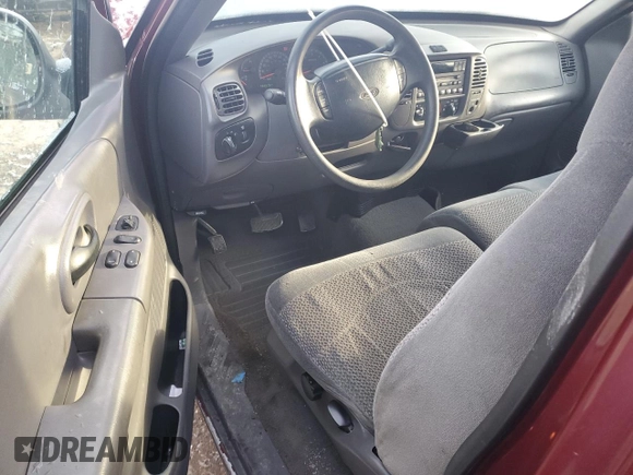 1999 Ford F-150 with VIN 1FTRF17W7XNA44872, listed as a Copart auction lot 41815695 with 182,678 mi miles and Salvage title. Bid and sale history available at DreamBid. Image 8.