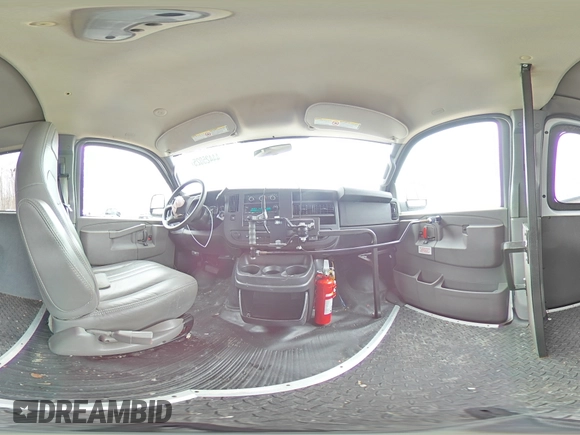 2016 Chevrolet Express Cargo with VIN 1GCWGAFFXG1170085, listed as a Copart auction lot 44425025 with 34,880 mi miles and Salvage title. Bid and sale history available at DreamBid. Image 13.