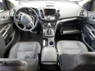 2014 Ford Escape Titanium with VIN 1FMCU9JX2EUB16376, listed as a Copart auction lot 56176425 with 115,265 mi miles and Clean Title. Bid and sale history available at DreamBid. Image 8.