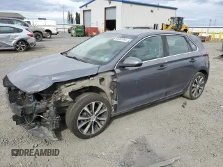 2018 Hyundai Elantra GT with VIN KMHH35LE7JU063780, listed as a Copart auction lot 69367994 with 105,083 mi miles and Salvage Title. Bid and sale history available at carsss.com. Image 1.