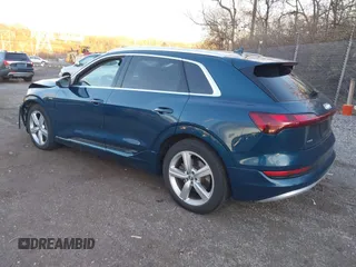 2019 Audi e-tron Prestige with VIN WA1VABGE0KB011579, listed as a IAAI auction lot 41027812 with 41,549 mi miles and . Bid and sale history available at DreamBid. Image 3.