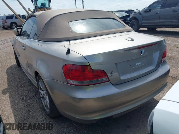 2009 BMW 1 Series 128i with VIN WBAUL73529VJ74898, listed as a IAAI auction lot 42690194 with 134,407 mi miles and . Bid and sale history available at DreamBid. Image 3.