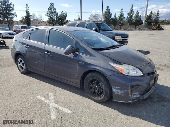 2014 Toyota Prius Four with VIN JTDKN3DU0E0379789, listed as a Copart auction lot 47300855 with 79,467 mi miles and Salvage Title. Bid and sale history available at carsss.com. Image 4.