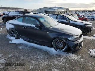 2013 BMW 1 Series 135i with VIN WBAUC9C51DVY60709, listed as a Copart auction lot 45359645 with 139,854 mi miles and Salvage Title. Bid and sale history available at carsss.com. Image 4.