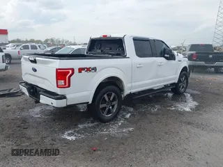 2015 Ford F-150 XLT with VIN 1FTEW1EF6FFC84666, listed as a IAAI auction lot 41895805 with 147,555 mi miles. Bid and sale history available at carsss.com. Image 4.