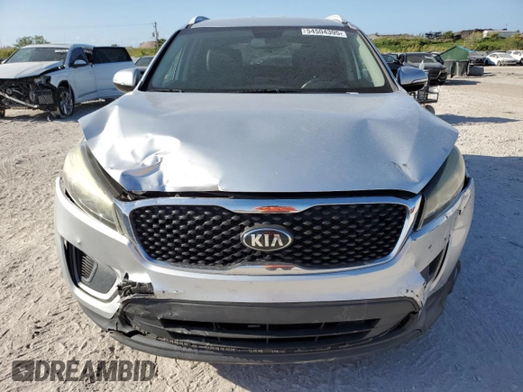 2017 Kia Sorento LX with VIN 5XYPG4A34HG248428, listed as a Copart auction lot 54504395 with 131,410 mi miles and Salvage Title. Bid and sale history available at carsss.com. Image 5.