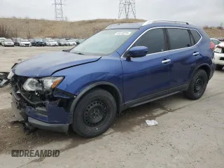 2017 Nissan Rogue S with VIN KNMAT2MV5HP553601, listed as a Copart auction lot 48413275 with 155,641 mi miles and Salvage Title. Bid and sale history available at carsss.com. Image 1.