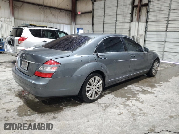 2009 Mercedes-Benz S 550 with VIN WDDNG71X79A263542, listed as a Copart auction lot 55873755 with 155,646 mi miles and Clean Title. Bid and sale history available at DreamBid. Image 3.