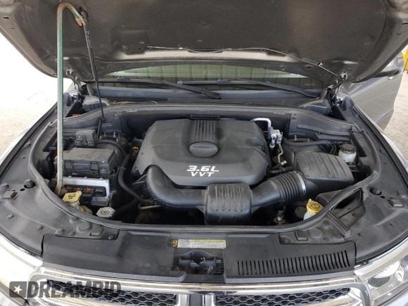 2012 Dodge Durango SXT with VIN 1C4RDHAG5CC180746, listed as a Copart auction lot 53272455 with 206,012 mi miles and Salvage Title. Bid and sale history available at carsss.com. Image 12.