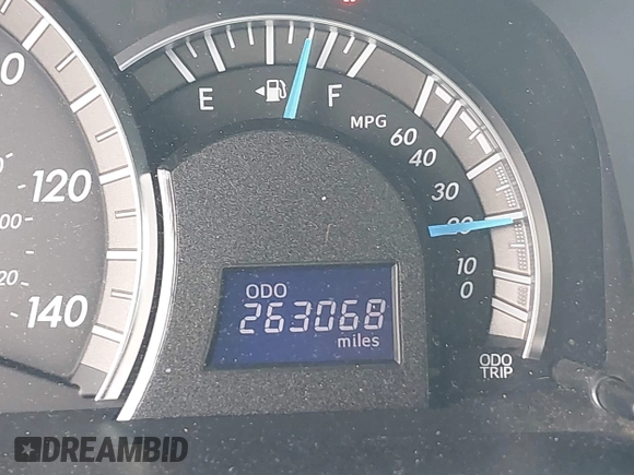 2013 Toyota Camry L with VIN 4T1BF1FKXDU244562, listed as a IAAI auction lot 42050483 with 263,068 mi miles. Bid and sale history available at carsss.com. Image 15.