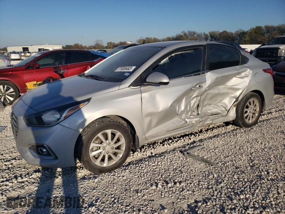 2019 Hyundai Accent SE with VIN 3KPC24A33KE040168, listed as a Copart auction lot 77938463 with 68,506 mi miles. Bid and sale history available at carsss.com. Image 1.