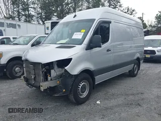 2023 Mercedes-Benz Sprinter Cargo Cargo with VIN W1Y40BHYXPT139483, listed as a IAAI auction lot 41513103 with 62,433 mi miles and . Bid and sale history available at DreamBid. Image 20.