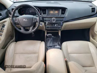 2014 Kia Cadenza Premium with VIN KNALN4D74E5138581, listed as a Copart auction lot 43277225 with 64,454 mi miles and Salvage Title. Bid and sale history available at carsss.com. Image 8.
