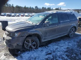 2015 Dodge Journey Crossroad with VIN 3C4PDDGG0FT721007, listed as a Copart auction lot 44916965 with 141,424 mi miles and Salvage Title. Bid and sale history available at carsss.com. Image 1.
