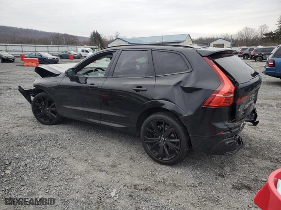 2024 Volvo XC60 Recharge Plug-In Hybrid Ultimate Black Edition with VIN YV4H60DJXR1903877, listed as a Copart auction lot 83698134 with 1,117 mi miles and Salvage Title. Bid and sale history available at carsss.com. Image 2.