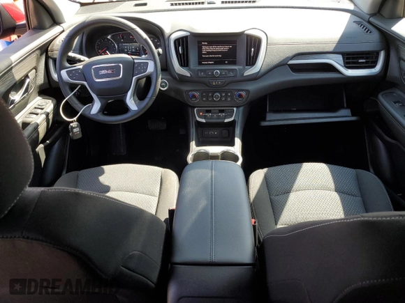2024 GMC Terrain SLE with VIN 3GKALMEG0RL384763, listed as a Copart auction lot 53836935 with 279 mi miles and Salvage title. Bid and sale history available at DreamBid. Image 8.