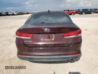 2018 Kia Optima LX with VIN 5XXGT4L31JG268932, listed as a Copart auction lot 62517665 with 84,701 mi miles and Salvage title. Bid and sale history available at DreamBid. Image 6.
