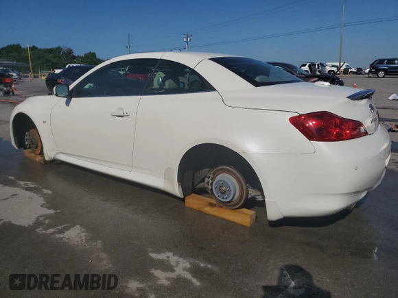 2015 Infiniti Q60 with VIN JN1CV6FE7FM810508, listed as a Copart auction lot 63295685 with 60,154 mi miles and Salvage title. Bid and sale history available at DreamBid. Image 2.