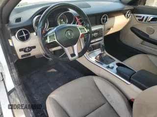 2014 Mercedes-Benz SLK-Class SLK 250 with VIN WDDPK4HA5EF075252, listed as a Copart auction lot 69894144 with 124,204 mi miles and Salvage Title. Bid and sale history available at carsss.com. Image 8.