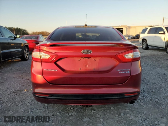 2013 Ford Fusion Titanium Hybrid with VIN 3FA6P0RU8DR343551, listed as a Copart auction lot 87515335 with 197,164 mi miles and Salvage Title. Bid and sale history available at carsss.com. Image 6.