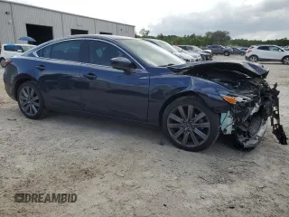 2018 Mazda Mazda6 Touring with VIN JM1GL1VM6J1305523, listed as a Copart auction lot 52801005 with 90,702 mi miles and Salvage Title. Bid and sale history available at carsss.com. Image 4.