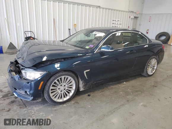 2014 BMW 4 Series 428i with VIN WBA3V7C56EP770827, listed as a Copart auction lot 64235014 with 110,250 mi miles and Salvage Title. Bid and sale history available at DreamBid. Image 1.
