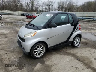 2008 Smart fortwo Pure z VIN WMEEJ31X58K178519, wystawiony jako Copart lot #52978925 z przebiegiem 50 975 mil mil oraz Szkody całkowita. Historia ofert i sprzedaży dostępna na DreamBid. Obrazek 1.