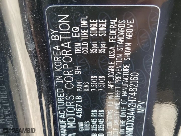 2017 Kia Soul ! with VIN KNDJX3AA2H7482160, listed as a Copart auction lot 63670454 with 94,916 mi miles and Salvage Title. Bid and sale history available at carsss.com. Image 15.