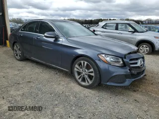 2015 Mercedes-Benz C 300 with VIN 55SWF4JB7FU072936, listed as a Copart auction lot 49682475 with 122,269 mi miles and Salvage Title. Bid and sale history available at carsss.com. Image 4.