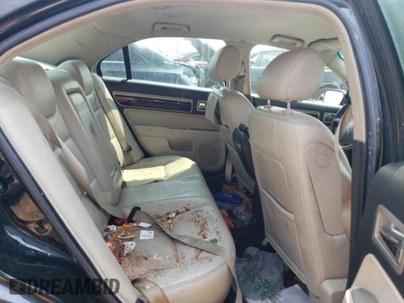 2008 Lincoln MKZ with VIN 3LNHM26T58R667917, listed as a Copart auction lot 59976715 with 163,546 mi miles and Salvage title. Bid and sale history available at DreamBid. Image 10.