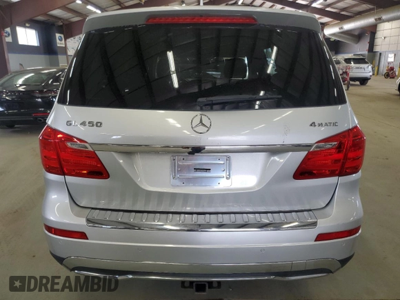2013 Mercedes-Benz GL-Class GL 450 with VIN 4JGDF7CE9DA260571, listed as a Copart auction lot 54621625 with 129,060 mi miles and Clean Title. Bid and sale history available at carsss.com. Image 6.