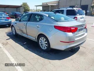 2014 Kia Optima EX with VIN 5XXGN4A75EG317958, listed as a IAAI auction lot 42075557 with 138,903 mi miles and . Bid and sale history available at carsss.com. Image 3.