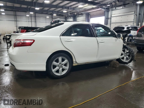 2008 Toyota Camry LE with VIN 4T1BE46K38U774821, listed as a Copart auction lot 52200625 with 188,925 mi miles and Salvage Title. Bid and sale history available at carsss.com. Image 3.