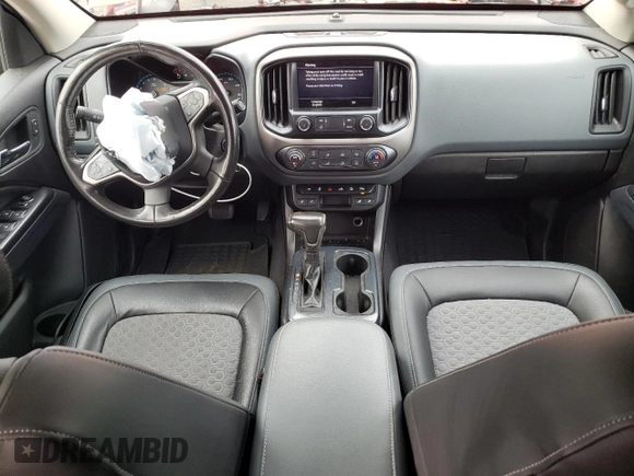 2019 Chevrolet Colorado 4WD Z71 with VIN 1GCGTDEN2K1129582, listed as a Copart auction lot 52651345 with 83,671 mi miles and Salvage Title. Bid and sale history available at carsss.com. Image 8.