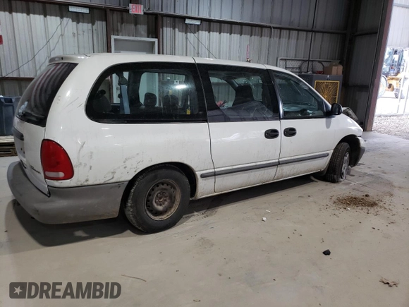 1998 Dodge Grand Caravan with VIN 2B4GP243XWR737079, listed as a Copart auction lot 51076275 with 235,753 mi miles and Salvage Title. Bid and sale history available at DreamBid. Image 3.