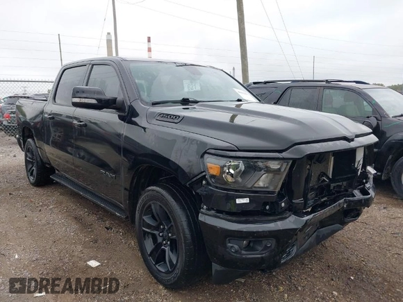2020 Ram 1500 Big Horn with VIN 1C6SRFFT0LN216433, listed as a IAAI auction lot 40032077 with 102,298 mi miles. Bid and sale history available at carsss.com. Image 1.