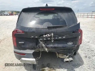 2022 Kia Telluride S with VIN 5XYP6DHC7NG248427, listed as a Copart auction lot 53968555 with 57,517 mi miles and Salvage title. Bid and sale history available at DreamBid. Image 6.