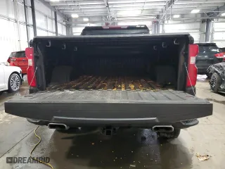 2021 Chevrolet Silverado 1500 Custom with VIN 1GCUYBEF0MZ256840, listed as a Copart auction lot 41638615 with 55,904 mi miles and Salvage Title. Bid and sale history available at carsss.com. Image 6.
