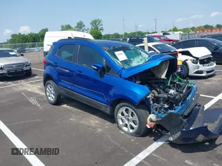 2018 Ford EcoSport SE z VIN MAJ3P1TE4JC242494, wystawiony jako IAAI lot #42380813 z przebiegiem Nie podano mil oraz . Historia ofert i sprzedaży dostępna na DreamBid. Obrazek 1.