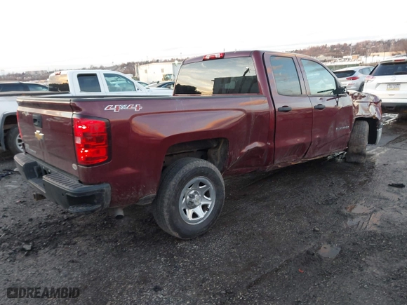 2015 Chevrolet Silverado 1500 Work Truck with VIN 1GCVKPEH6FZ156457, listed as a IAAI auction lot 41584674 with 1 mi miles. Bid and sale history available at carsss.com. Image 4.