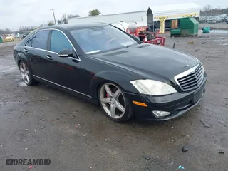 2009 Mercedes-Benz S-Class 5.5L V8 with VIN WDDNG86XX9A262951, listed as a IAAI auction lot 41457411 with 78,770 mi miles. Bid and sale history available at carsss.com. Image 1.